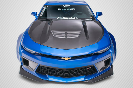 2016-2022 Chevrolet Camaro Carbon Creations DriTech Grid Hood - 1 Piece