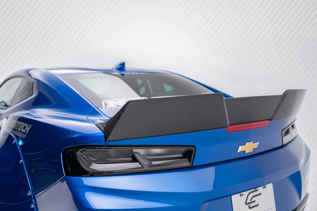 2016-2022 Chevrolet Camaro Carbon Creations DriTech Grid Rear Wing Spoiler - 1 Piece
