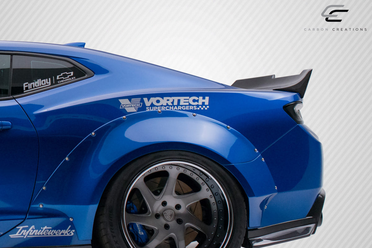 2016-2022 Chevrolet Camaro Carbon Creations DriTech Grid Rear Wing Spoiler - 1 Piece