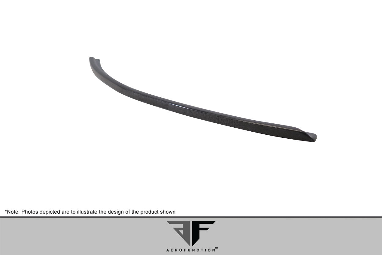 2003-2010 Bentley Continental GT GTC Carbon AF-2 Front Lip Spoiler ( CFP ) - 1 Piece ( Must be used with Carbon AF-2 Front Bumper)
