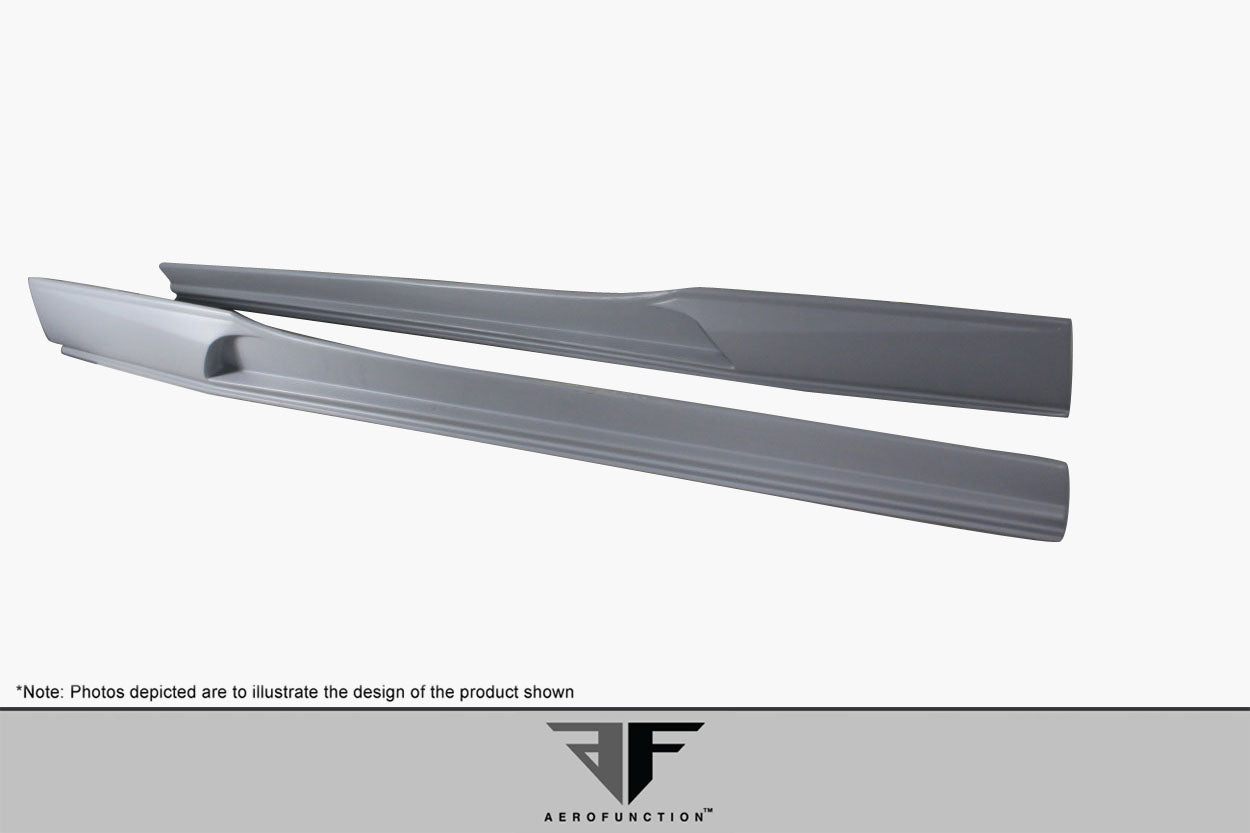 2003-2010 Bentley Continental GT GTC AF-2 Side Skirts ( GFK ) - 2 Piece