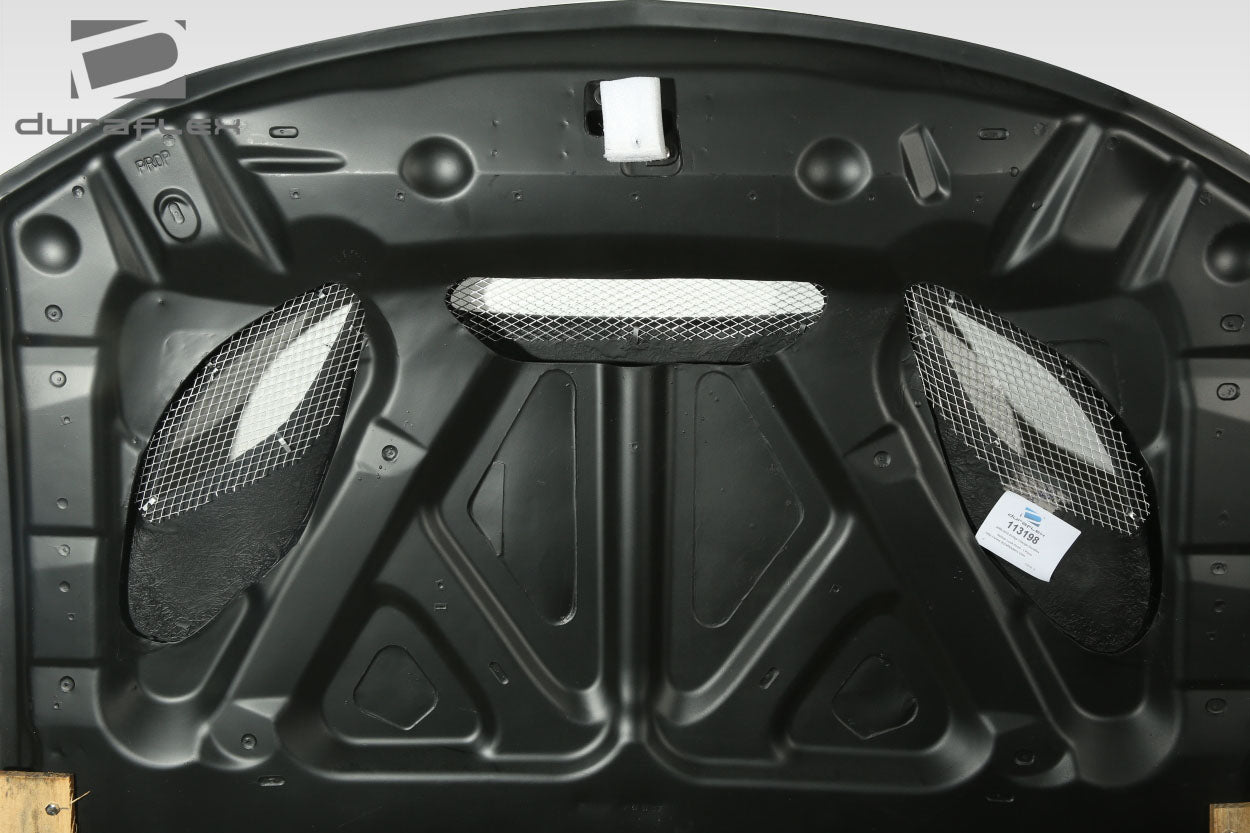 2006-2010 Dodge Charger Duraflex Hellcat Look Hood - 1 Piece