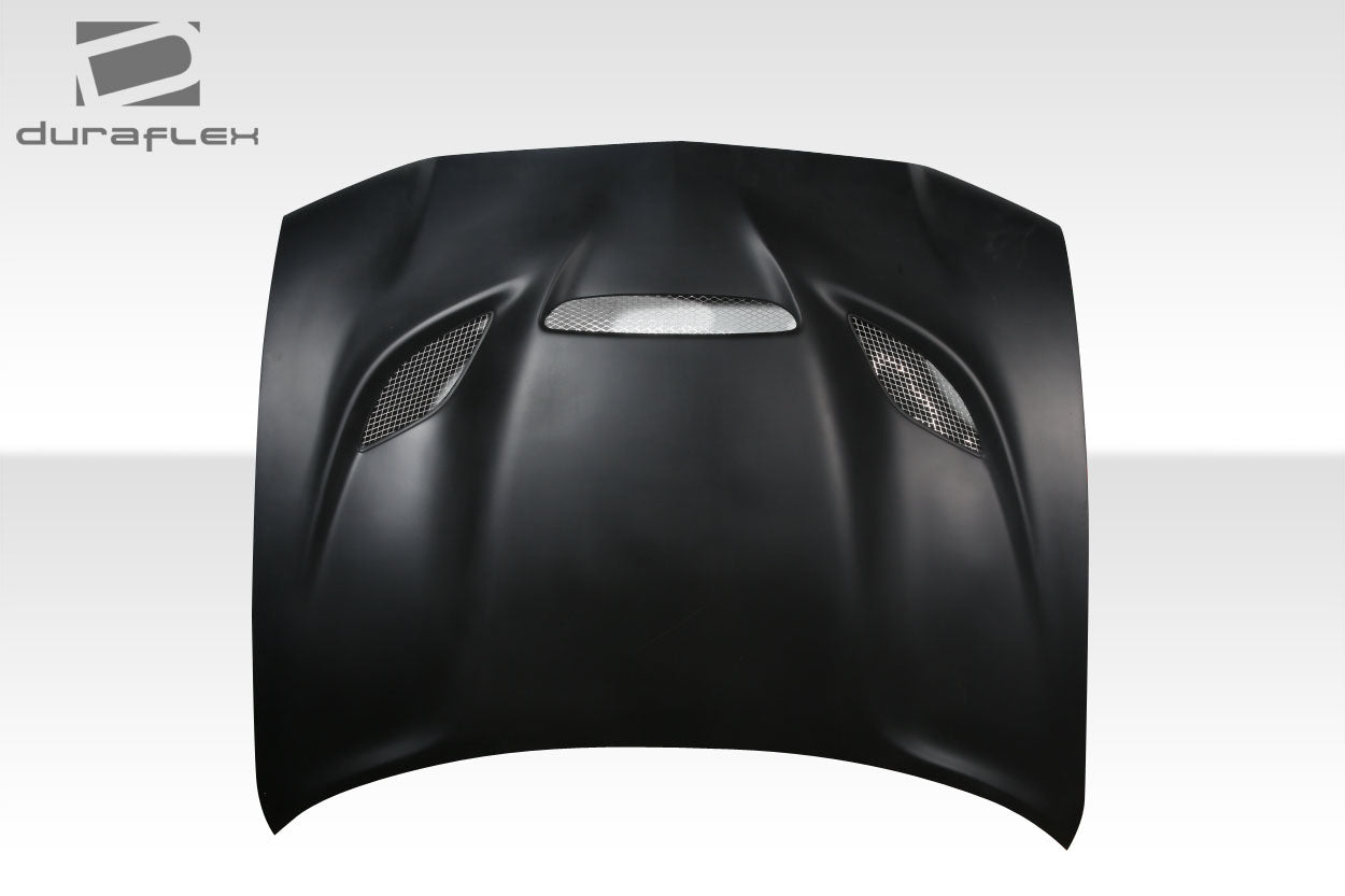 2011-2014 Dodge Charger Duraflex Hellcat Look Hood - 1 Piece