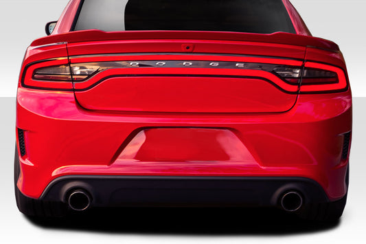 2015-2021 Dodge Charger Duraflex Hellcat Look Rear Bumper - 1 Piece