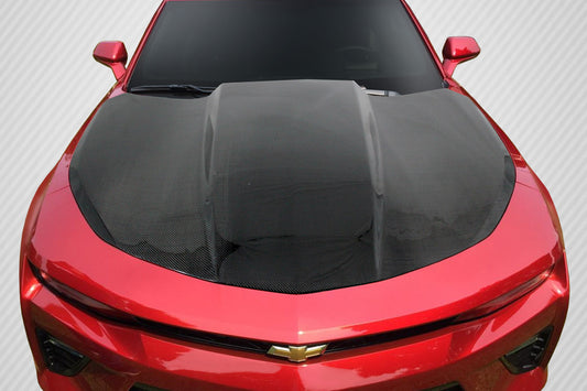 2016-2022 Chevrolet Camaro Carbon Creations DriTech Cowl Hood - 1 Piece