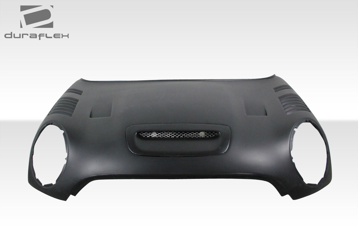 2007-2013 Mini Cooper Hatchback R56 Clubman R55 2009-2015 Cooper convertible R57 2012-2015 Cooper Coupe / Roadster R58 R59 Duraflex Racer Hood - 1 Piece