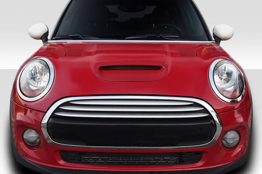 2014-2020 Mini Cooper S F55 F56 F57 Duraflex Racer Hood - 1 Piece