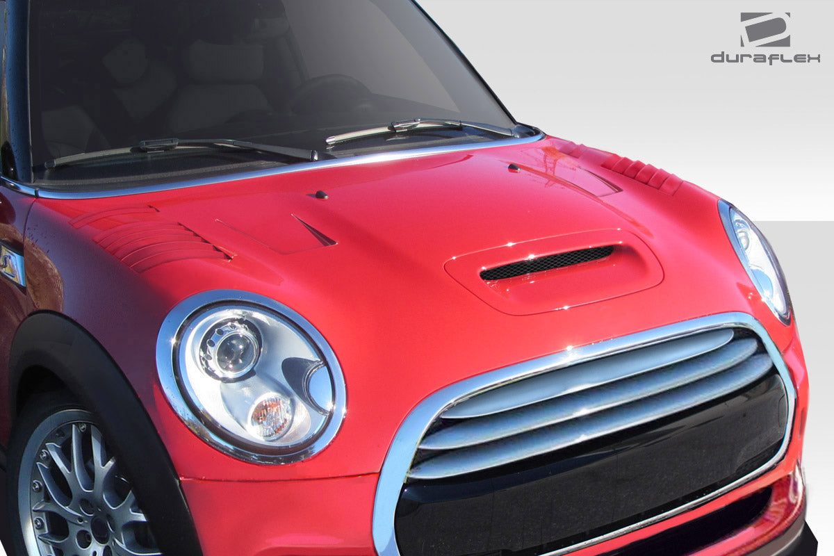2014-2020 Mini Cooper S F55 F56 F57 Duraflex Racer Hood - 1 Piece
