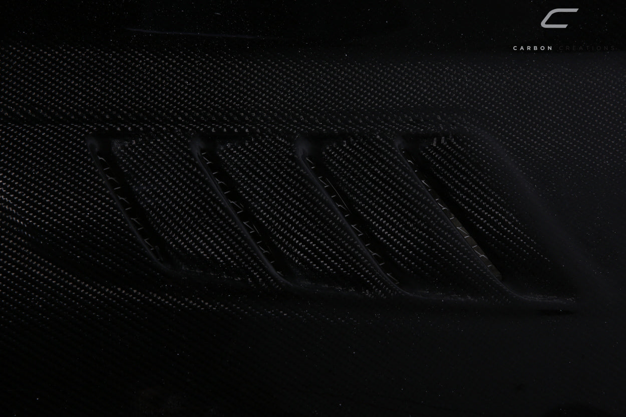 2015-2017 Ford Mustang Carbon Creations CVX V2 Hood - 1 Piece