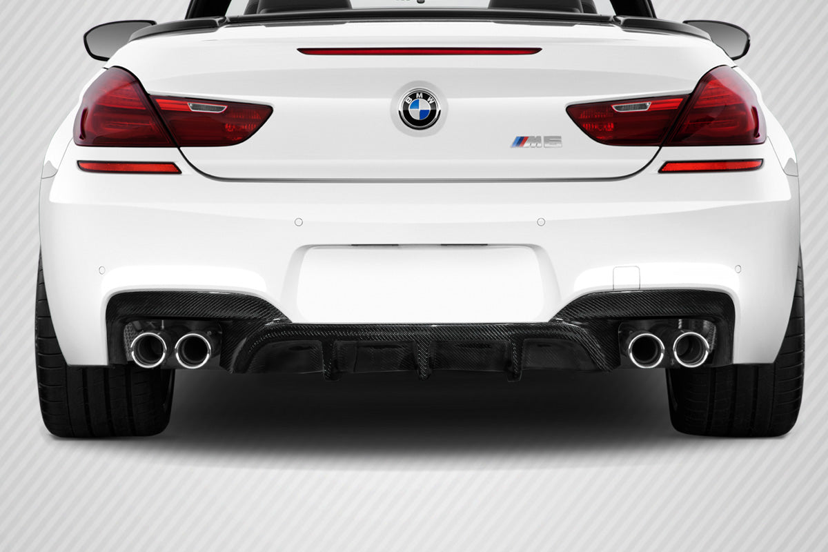 2011-2019 BMW 6 Series M6 F06 F12 F13 Carbon Creations AMK Rear Diffuser - 1 Piece
