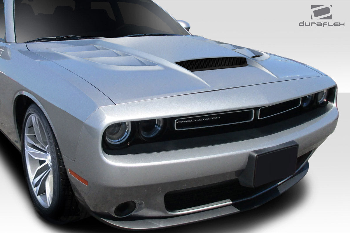 2008-2021 Dodge Challenger Duraflex Viper Look Hood - 1 Piece