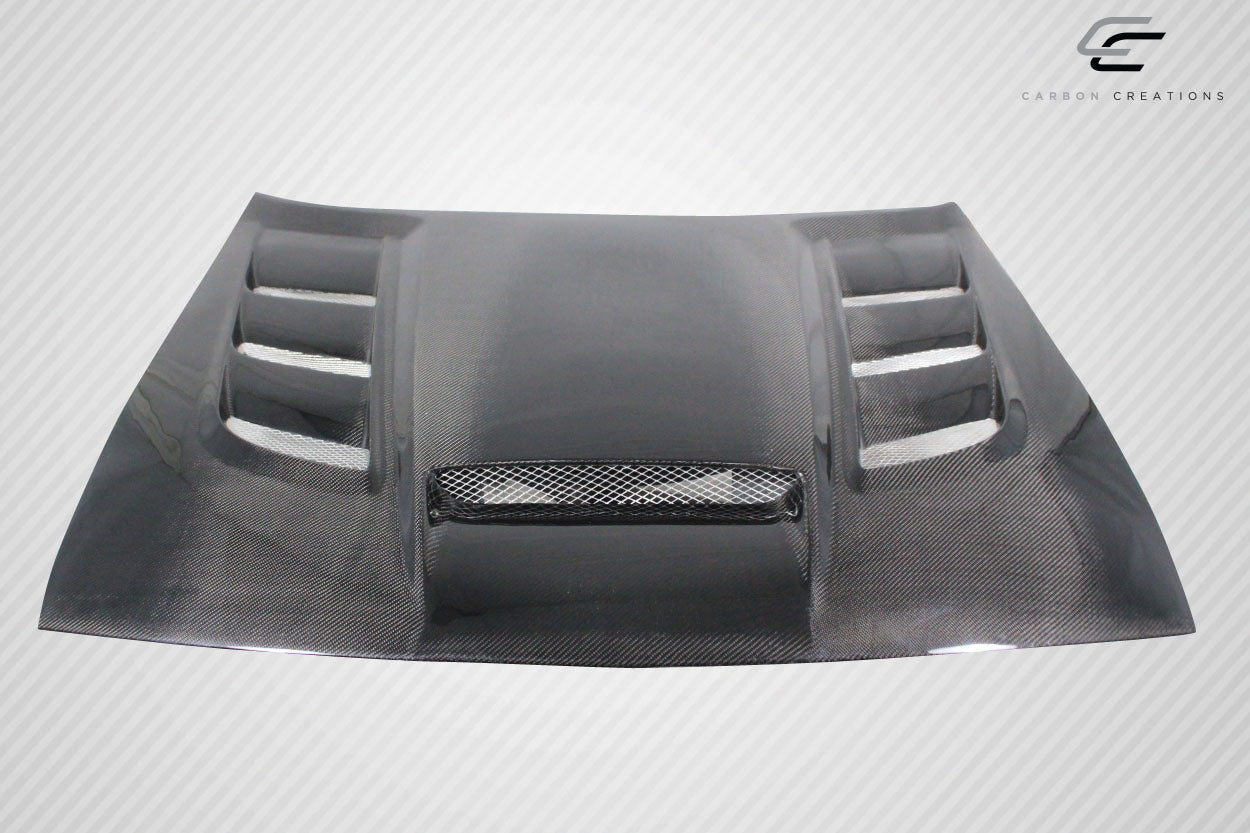 2008-2021 Dodge Challenger Carbon Creations Viper Look Hood - 1 Piece