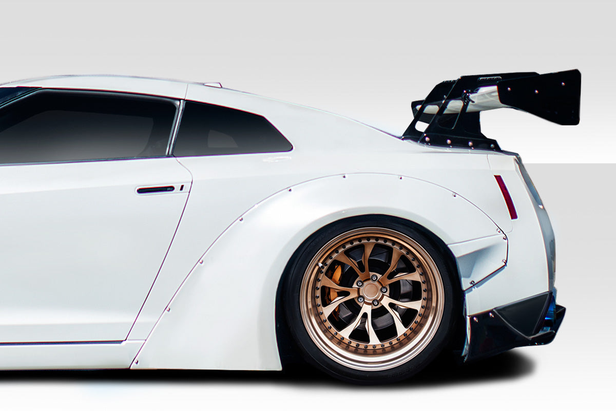 2009-2016 Nissan GT-R R35 Duraflex LBW Wide Body Kit - 8 Piece - Includes LBW Front Fender Flares (113508) LBW Rear Fender Flares (113509)