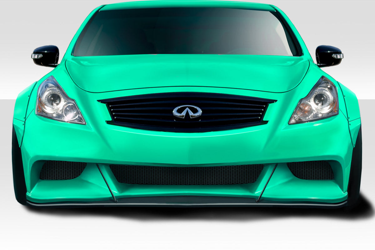 2008-2015 Infiniti G Coupe G37 Q60 Duraflex LBW Wide Body Kit - 7 Piece - Includes LBW Front Bumper (113526) LBW Front Splitter (113527) LBW Side Skirts (13530) LBW Rear Diffuser (113532)