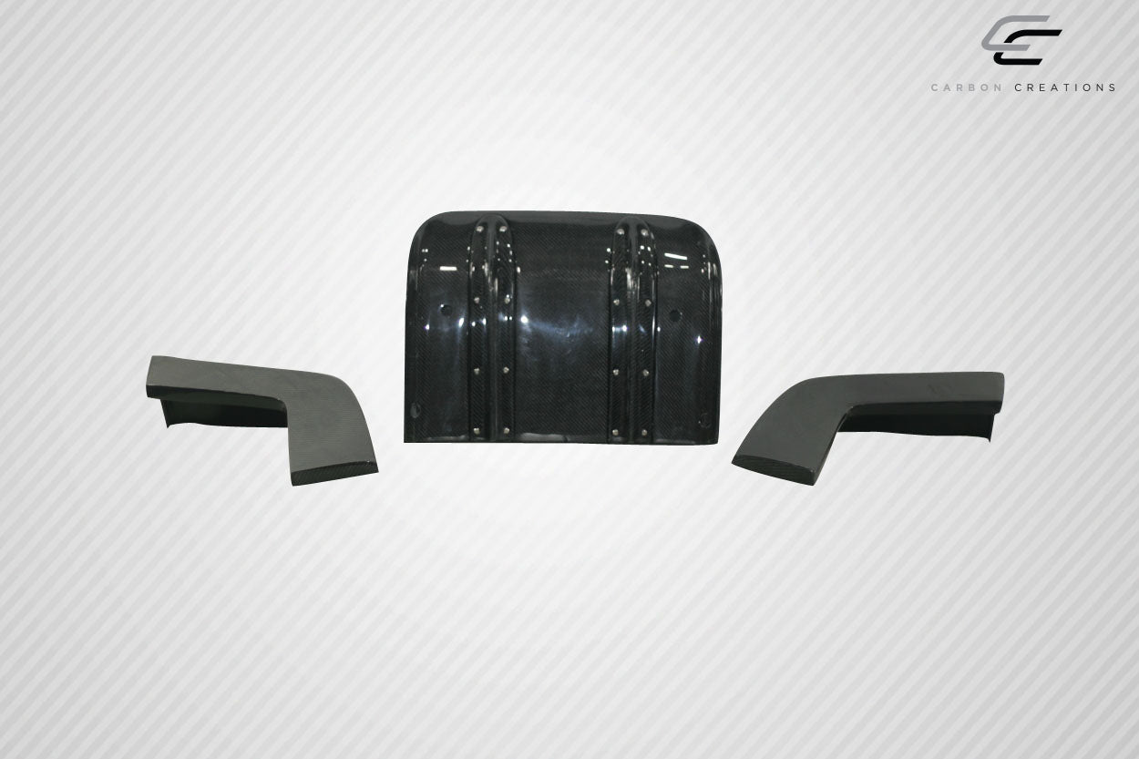 2008-2015 Infiniti G Coupe G37 Q60 Carbon Creations LBW Rear Diffuser - 3 Piece