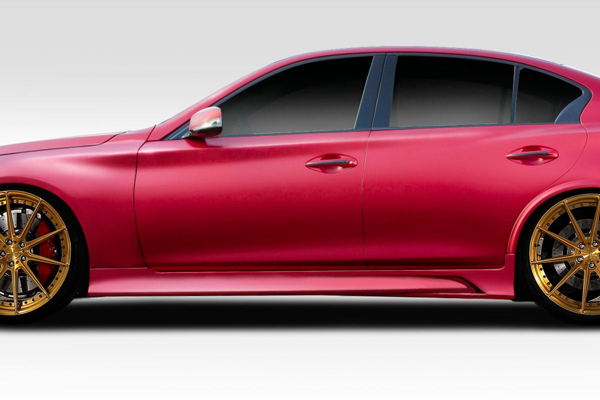 2014-2022 Infiniti Q50 Duraflex Impulse Side Skirts - 2 Piece