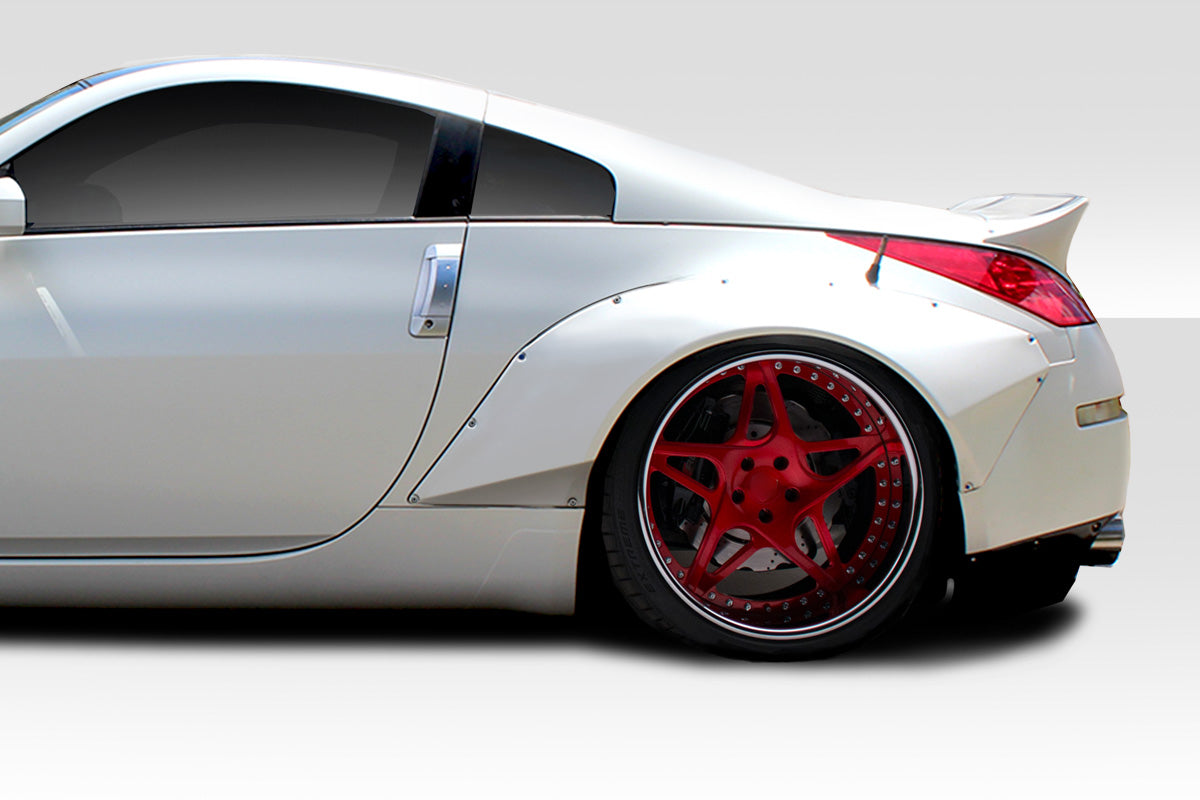 2003-2008 Nissan 350Z Z33 Duraflex RBS Rear Fender Flares - 2 Piece