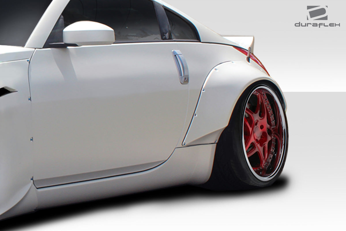 2003-2008 Nissan 350Z Z33 Duraflex RBS Rear Fender Flares - 2 Piece