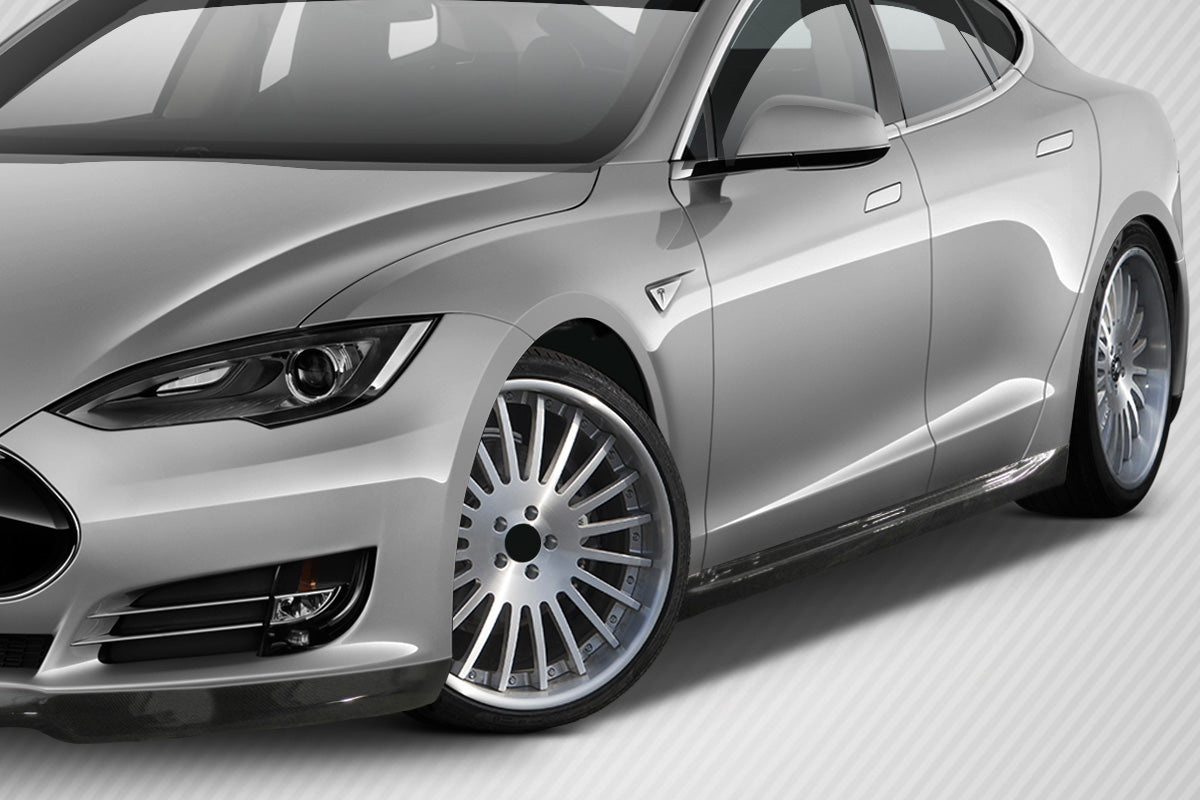 2012-2022 Tesla Model S Carbon Creations UTech Side Skirts - 2 Piece
