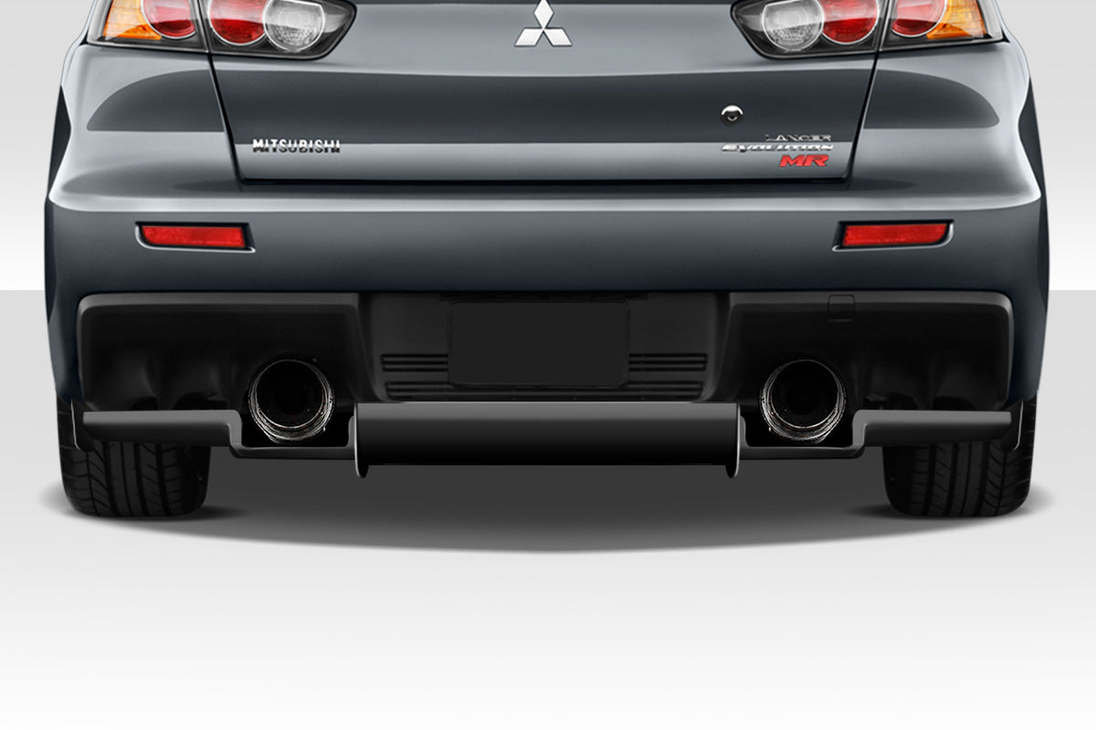 2008-2015 Mitsubishi Lancer Evolution 10 Duraflex VR-S Rear Diffuser - 1 Piece