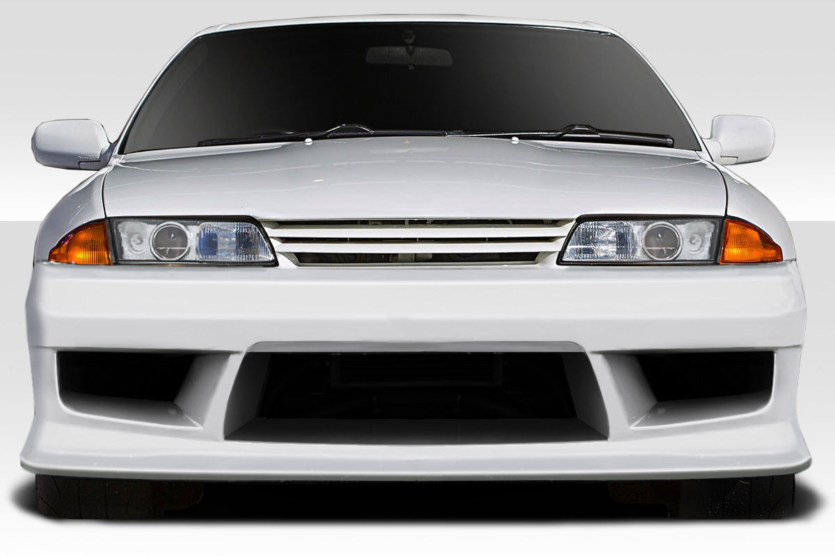 1989-1994 Nissan Skyline R32 4DR Duraflex V-Speed Body Kit - 4 Piece - Includes V-Speed Front Bumper (113562) V-Speed Side Skirts (113565) V-Speed Rear Bumper (113566)