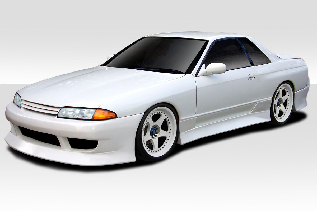 1989-1994 Nissan Skyline R32 2DR Duraflex V-Speed Body Kit - 4 Piece - Includes V-Speed Front Bumper (113562) V-Speed Side Skirts (113563) V-Speed Rear Bumper (113564)