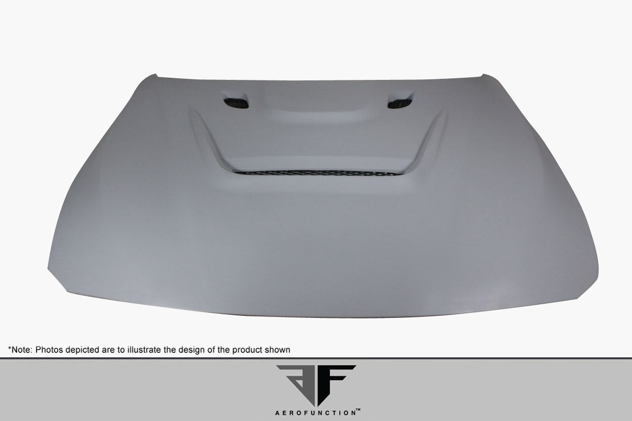2012-2018 BMW 3 Series F30 / 2014-2020 4 Series F32 AF-1 Hood ( GFK ) - 1 Piece