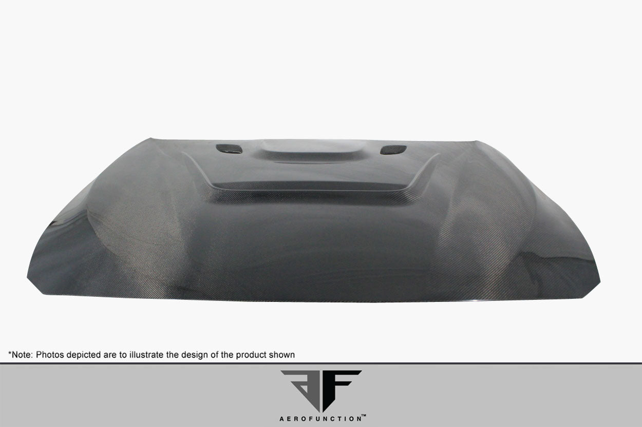 2012-2018 BMW 3 Series F30 / 2014-2020 4 Series F32 Carbon AF-1 Hood ( CFP ) - 1 Piece