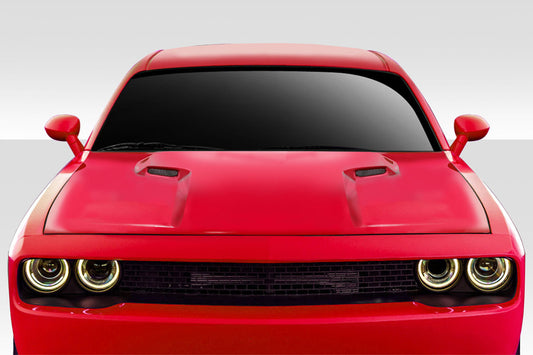 2008-2021 Dodge Challenger Duraflex SRT Look Hood - 1 Piece