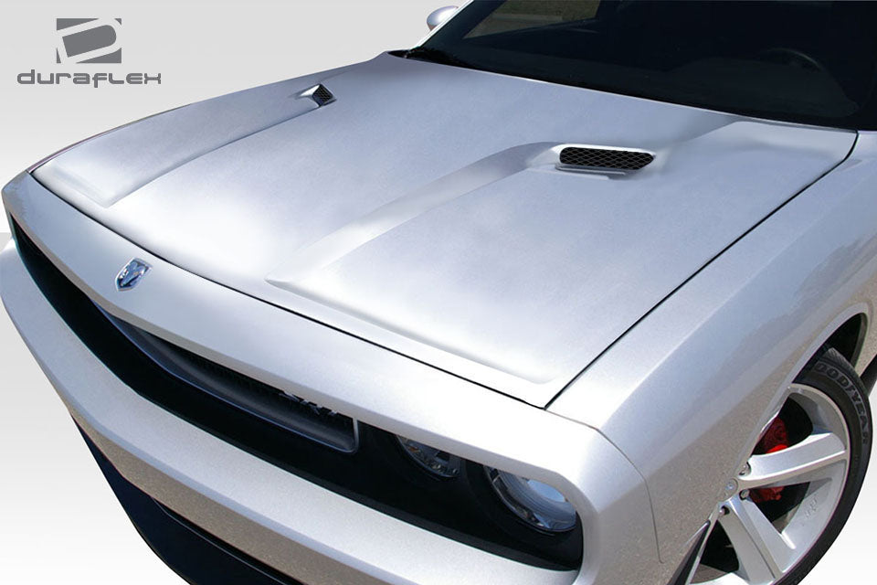 2008-2021 Dodge Challenger Duraflex SRT Look Hood - 1 Piece