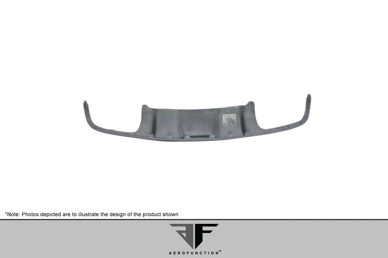 2008-2011 Mercedes C Class W204 / C63 AF-1 Rear Diffuser ( GFK ) - 1 Piece