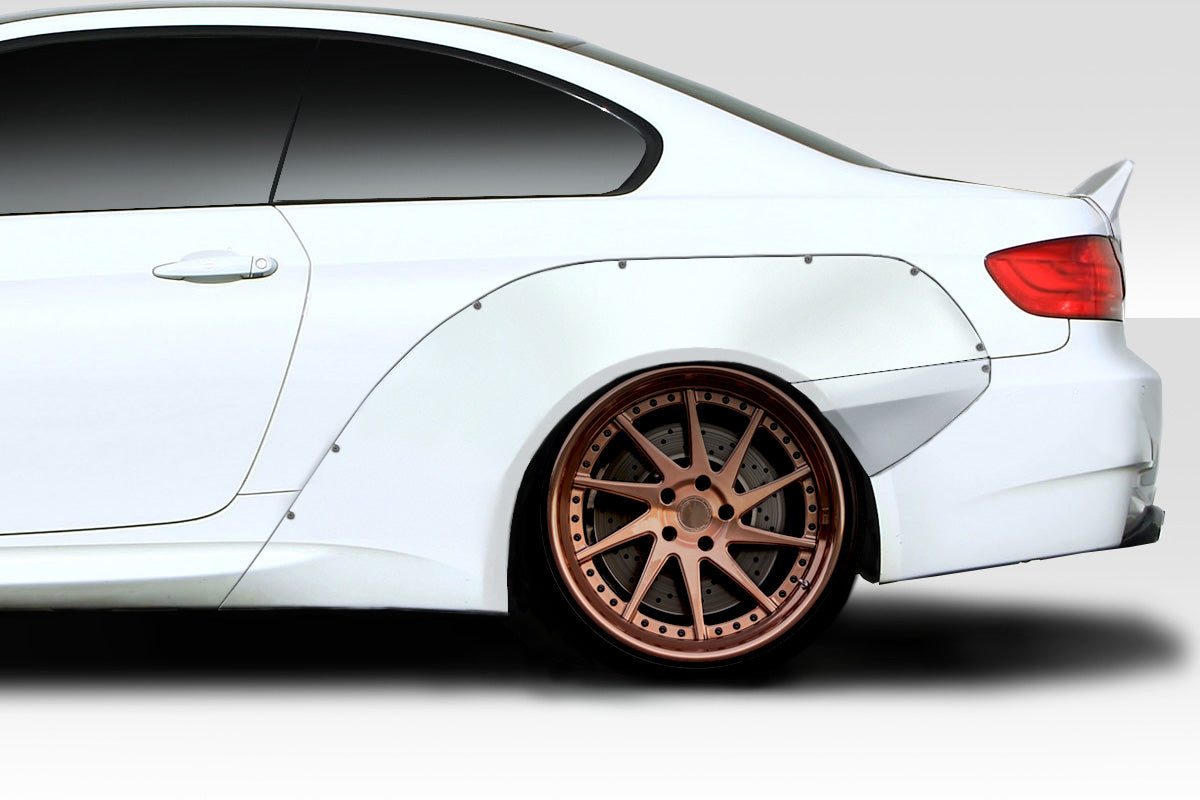 2007-2013 BMW 3 Series E92 2dr E93 Convertible Duraflex Circuit Wide Body Front Kit - 8 Piece ( fits all models except M3 ) - Includes Circuit Wide Body Front Fender Flares (113785) Circuit Wide Body Rear Fender Flares (113786)