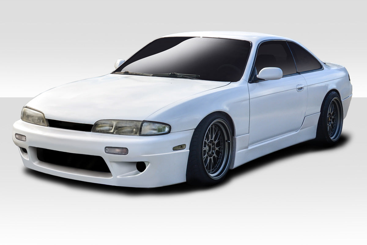 1995-1996 Nissan 240SX S14 Duraflex RBS V1 Kit - 4 Piece - Includes RBS V1 Front Bumper (113854) RBS V1 Side Skirts (113855) RBS V1 Rear Bumper (113856)