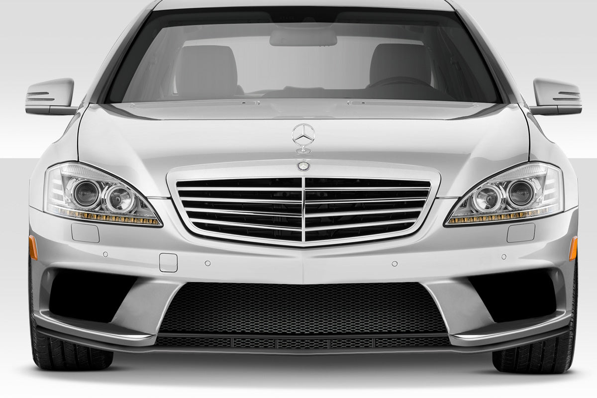 2007-2013 Mercedes S Class W221 Duraflex Black Series Look Kit - 6 Piece - Includes Black Series Look Front Bumper (113882) Black Series Look Front Fenders (113883) Black Series Look Rear Bumper (113884) S65 Look Side Skirts Rocker Panels (107202)