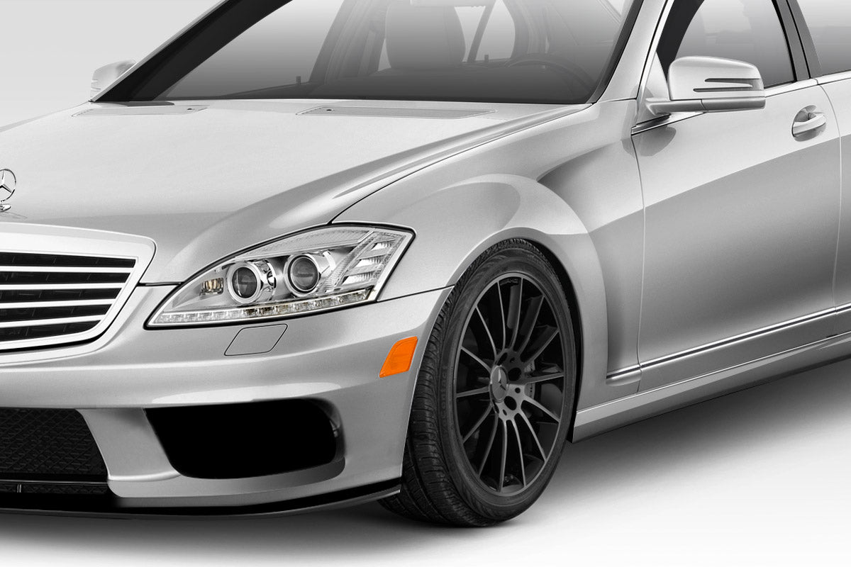 2007-2013 Mercedes S Class W221 Duraflex Black Series Look Front Fenders - 2 Piece