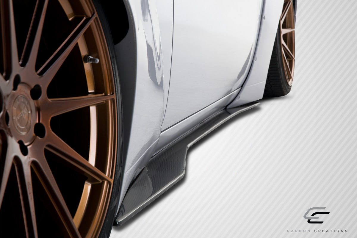 2008-2021 Dodge Challenger Carbon Creations Circuit Side Splitter - 2 Piece