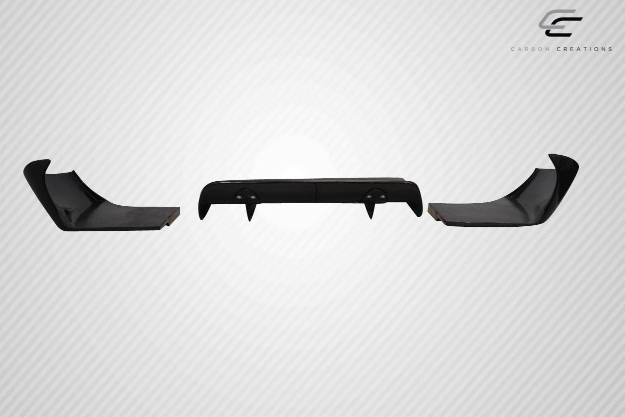 2015-2021 Dodge Challenger Carbon Creations Circuit Rear Diffuser - 3 Piece