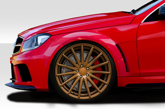 2012-2014 Mercedes C63 W204 2DR Coupe Duraflex Black Series Look Front Fenders - 2 Piece