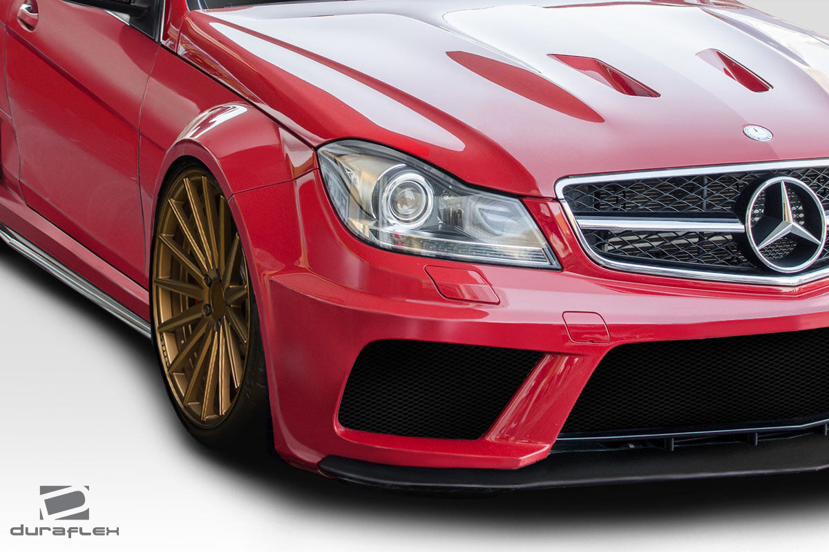 2012-2014 Mercedes C63 W204 2DR Coupe Duraflex Black Series Look Front Fenders - 2 Piece
