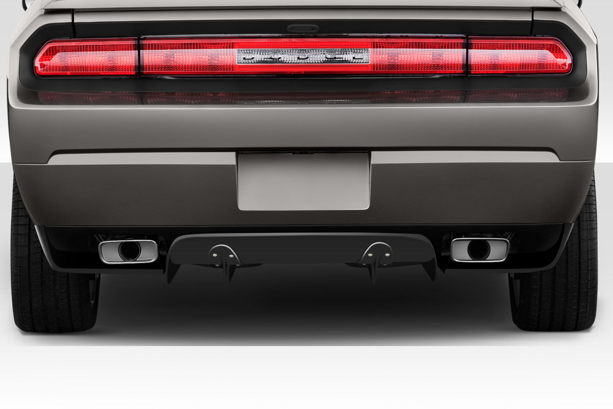 2008-2014 Dodge Challenger Duraflex Circuit Rear Diffuser - 3 Piece