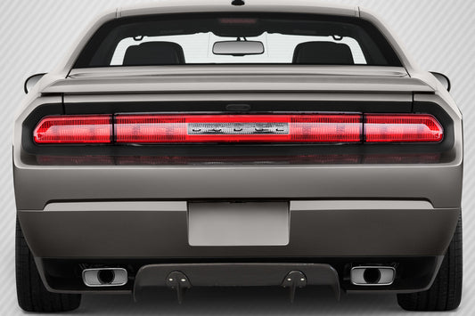 2008-2014 Dodge Challenger Carbon Creations Circuit Rear Diffuser - 3 Piece
