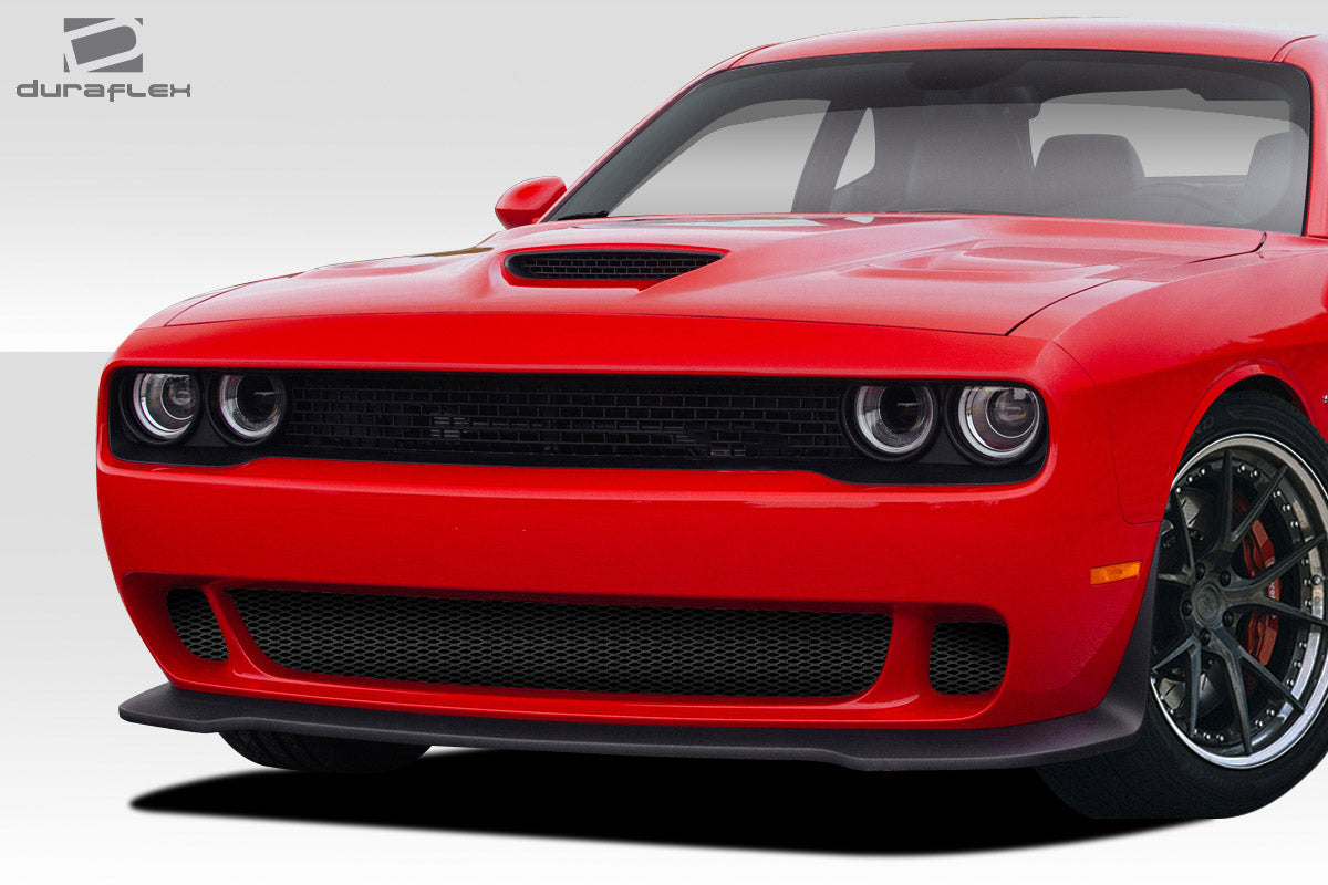 2008-2021 Dodge Challenger Duraflex Hellcat Look Front Lip - 1 Piece