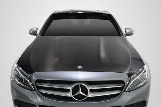 2015-2020 Mercedes C Class W205 Carbon Creations DriTech C63 Look Hood - 1 Piece