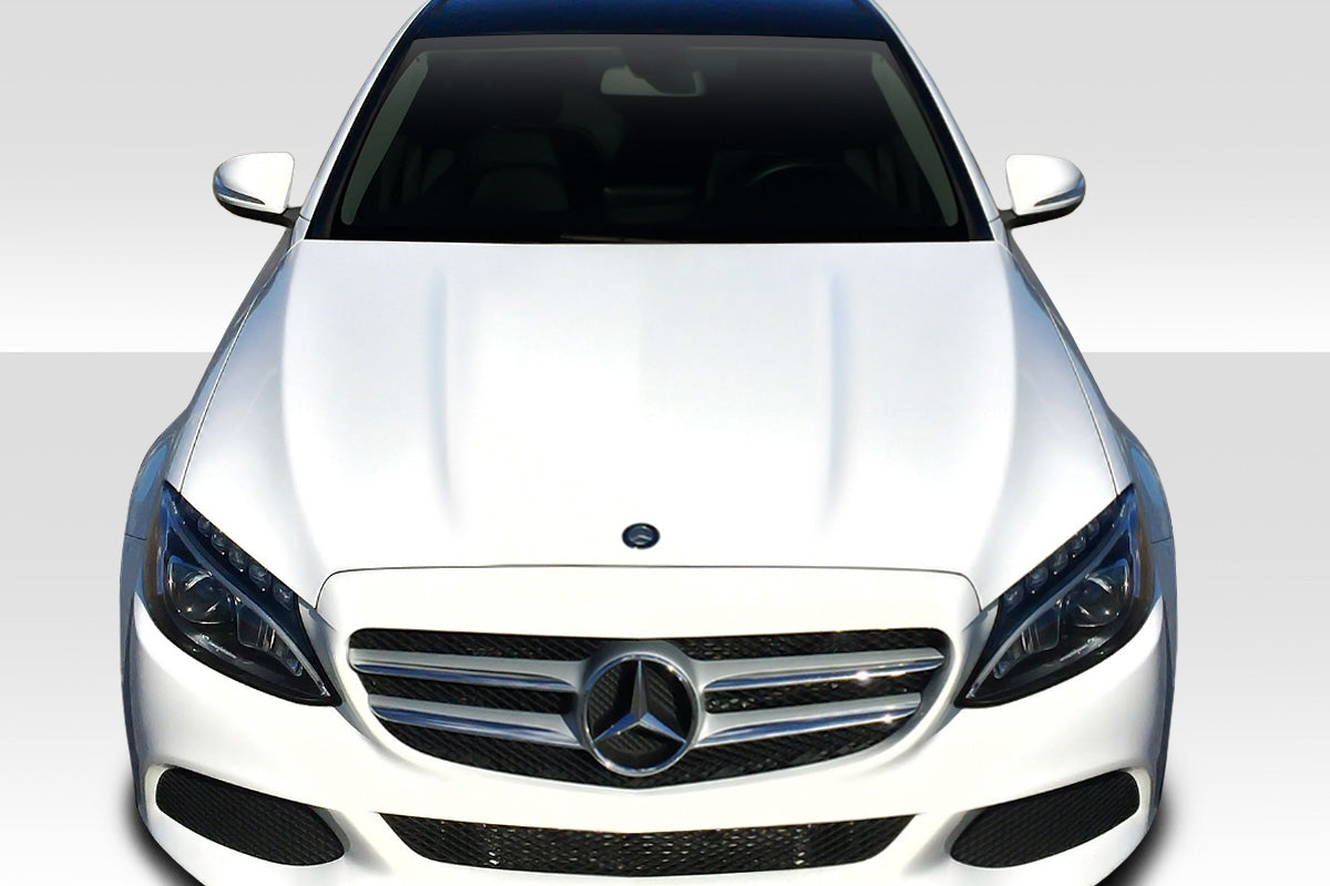 2015-2020 Mercedes C Class W205 Duraflex C63 Look Hood - 1 Piece