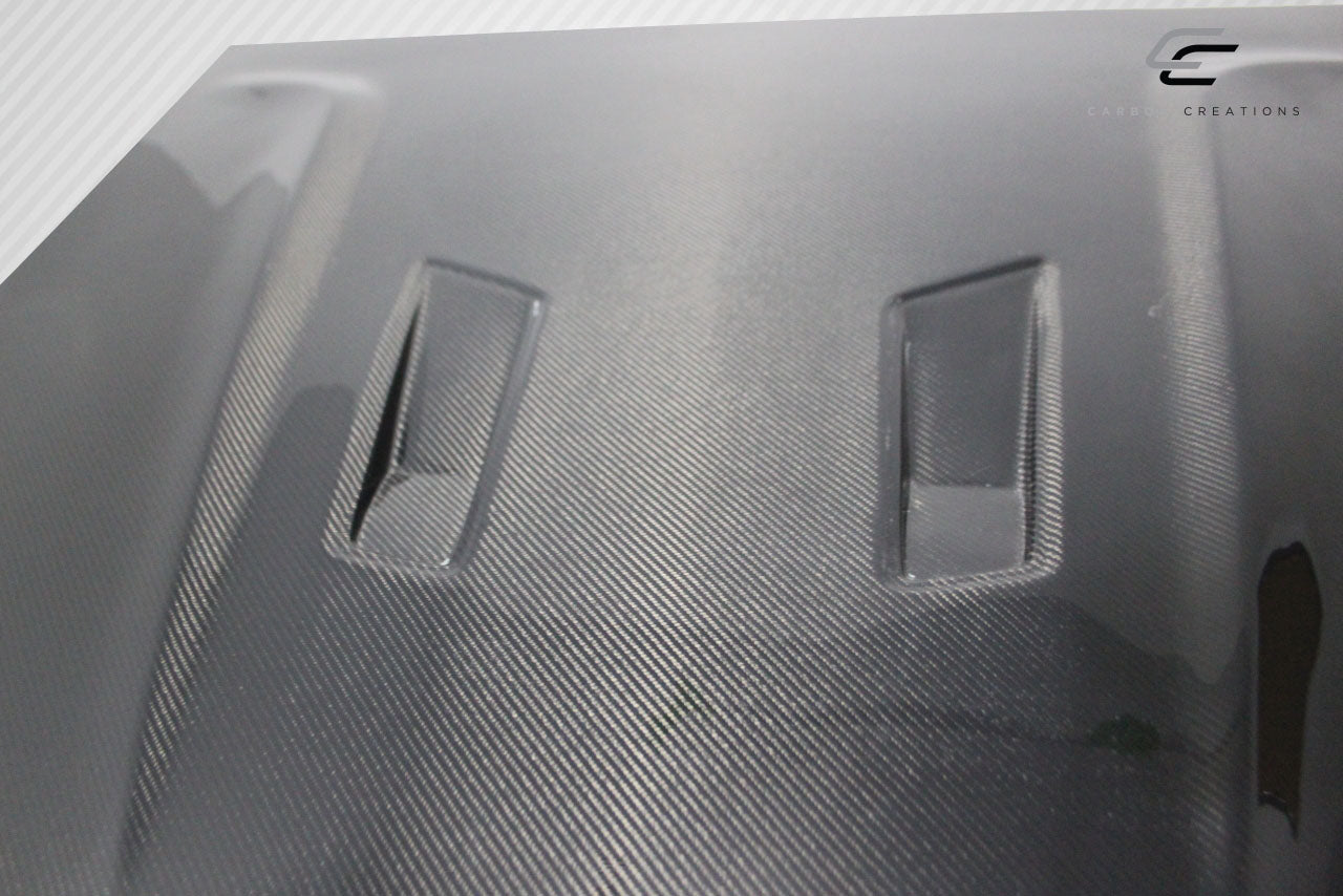 2015-2020 Mercedes C Class W205 Carbon Creations DriTech Black Series Look Hood - 1 Piece