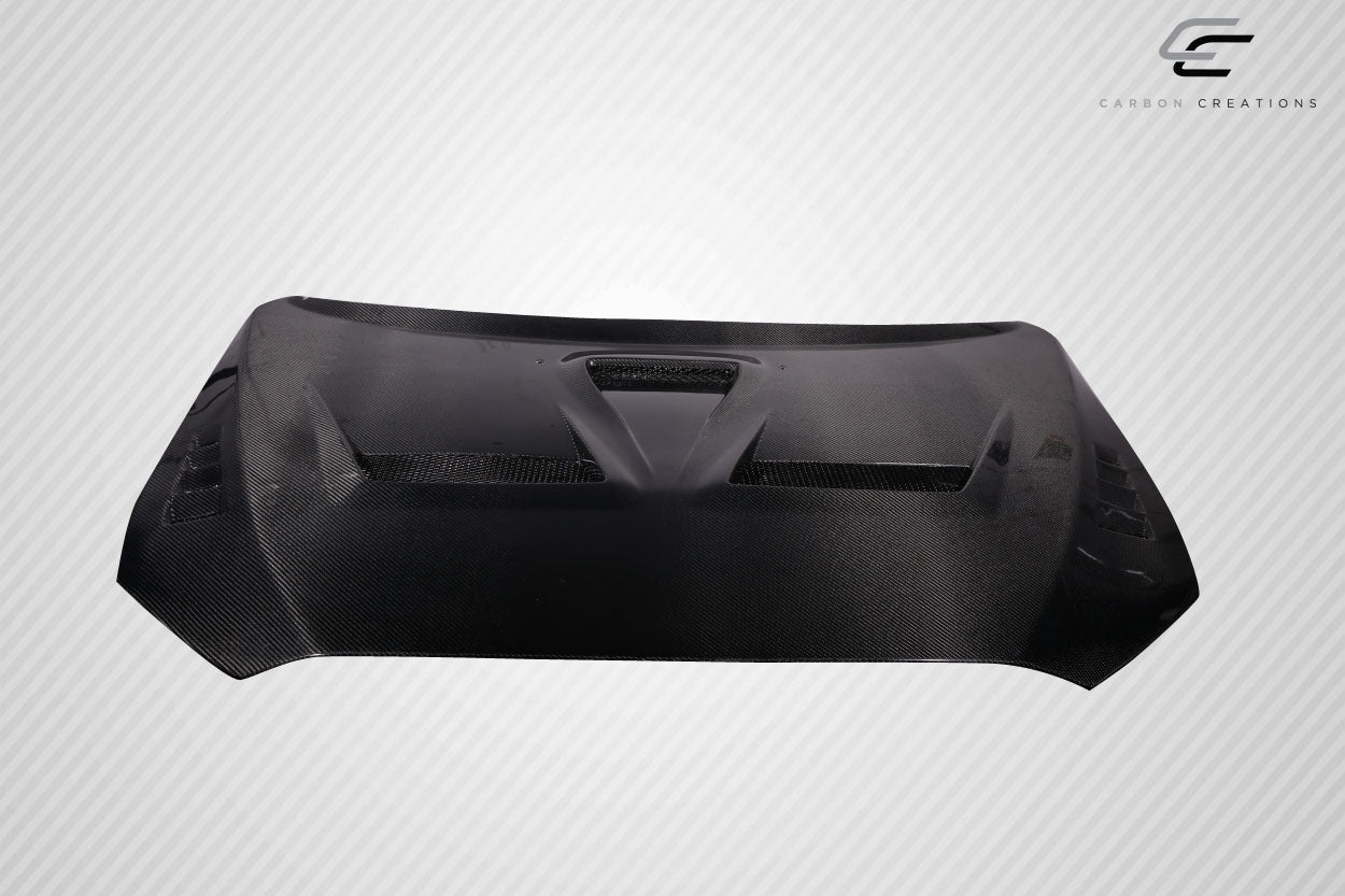 2008-2017 Mitsubishi Lancer / Lancer Evolution 10 Lancer Carbon Creations DriTech Race Hood - 1 Piece