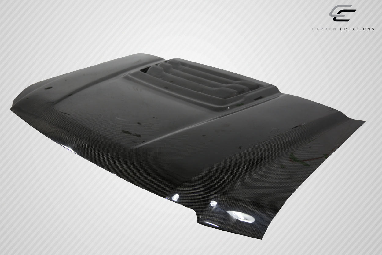 1999-2007 Ford Super Duty / 2000-2005 Ford Excursion Carbon Creations Raptor Look Hood - 1 Piece