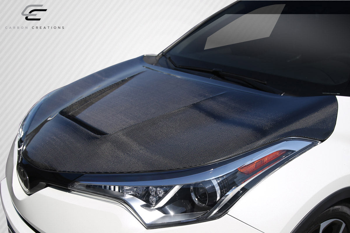 2018-2021 Toyota C-HR Carbon Creations Circuit Hood - 1 Piece