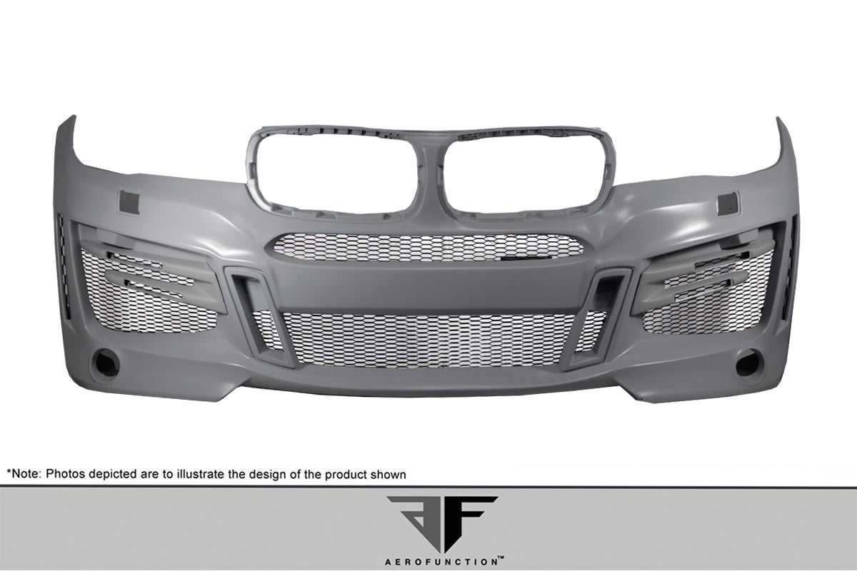 2015-2019 BMW X6 F16 / X6M F86 AF-1 Front Bumper ( PU-RIM ) - 7 Piece