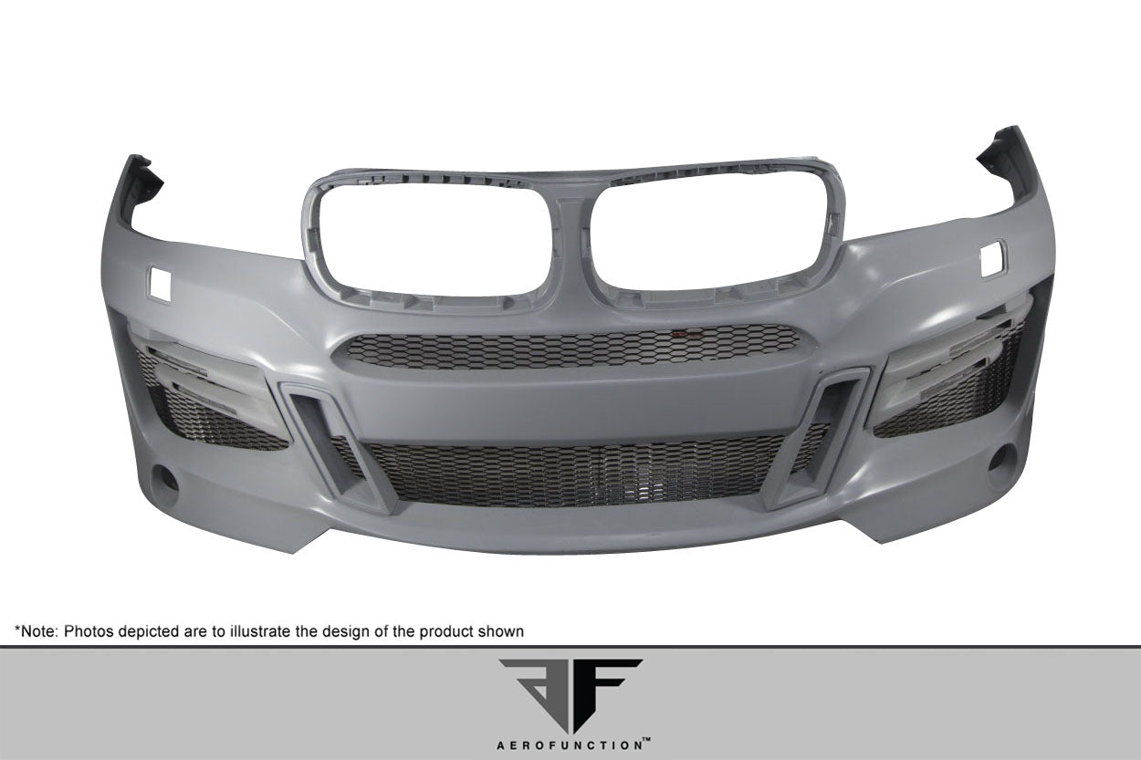 2015-2019 BMW X6 F16 / X6M F86 AF-1 Front Bumper ( PU-RIM ) - 7 Piece